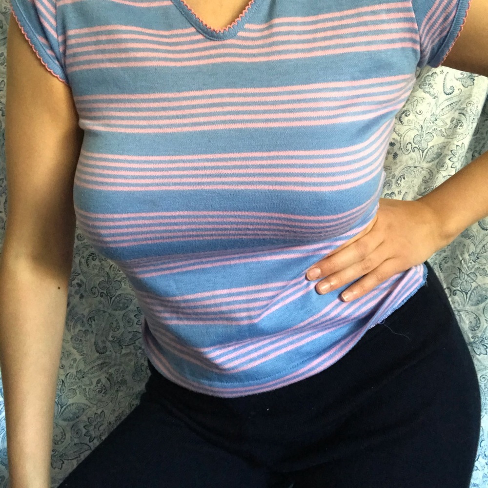 V neck top
